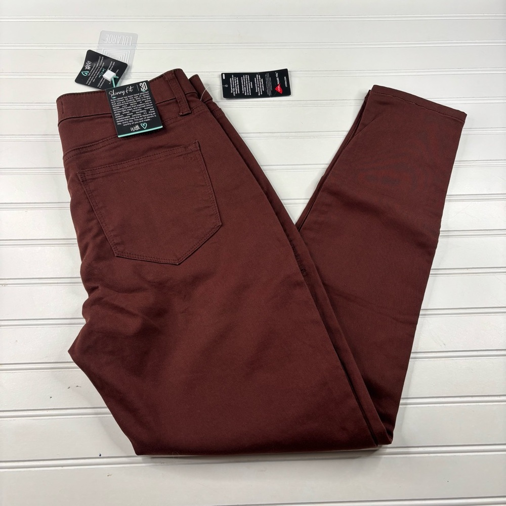 Chocolate Brown Skinny Denim - LuLaRoe Denim - Picture 5 of 6